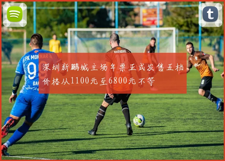 深圳新鹏城主场年票正式发售五档价格从1100元至6800元不等